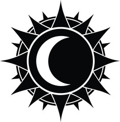 Tribal Polygon Geometric Shape Vector