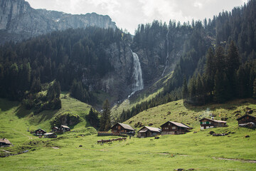 landscape in the mountains