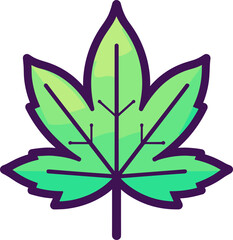 Verdant Leaf Vector: A Symbol of Nature's Beauty and Freshness