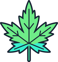 Maple Leaf Illustration: A Symbol of Nature and Autumnal Beauty