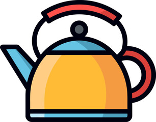 Obraz premium Vintage Teapot: A Charming Kitchen Icon for Tea Lovers