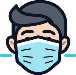 Masked Face: Protection Against Virus and Health Safety