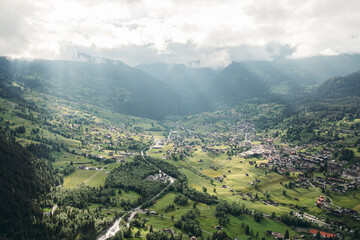 view from the top of the mountain