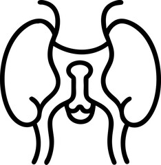 Abstract black art vector illustration featuring a human skull, heart, and animal silhouette design