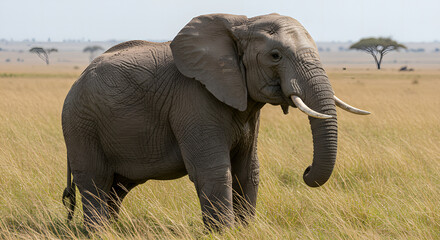 Fototapeta premium Elephant in the park