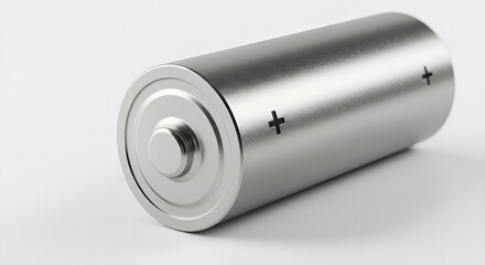 3d render of a battery