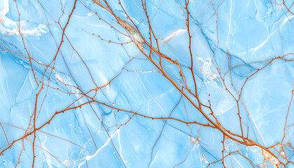 A closeup of blue marble
3