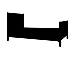 Striking Silhouette of a Modern Platform Bed with Minimalist Design Elements © Atique