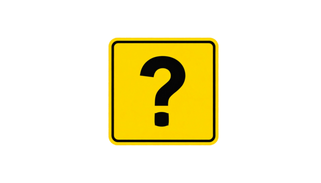 Question mark isolated on white background. png