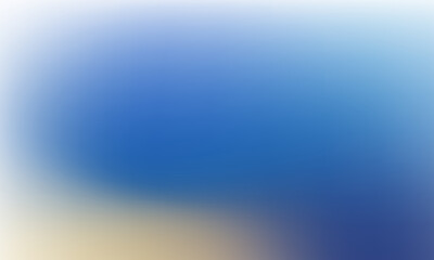 Softly blended gradient of serene blue transitioning to a pale sandy beige creating a peaceful and calming abstract background