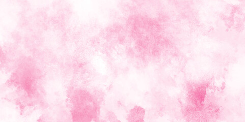 Fototapeta premium Abstract beautiful decorative and lovely soft pink grunge watercolor texture background design. watercolor smoke background texture. fantasy smooth light pink watercolor paper textured background.