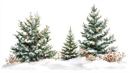 Christmas Carol Songbook for Holiday Singing - Isolated on White Background