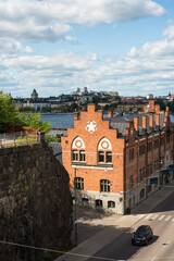 the old building in Stockholm 