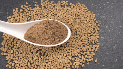 organic fenugreek seeds powder ,ingredients in Indian cuisine