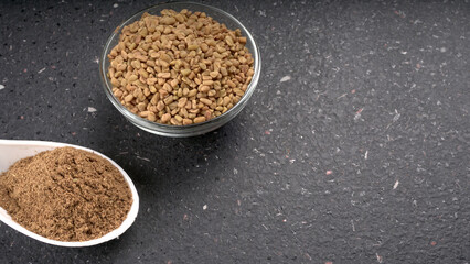 organic fenugreek seeds powder ,ingredients in Indian cuisine