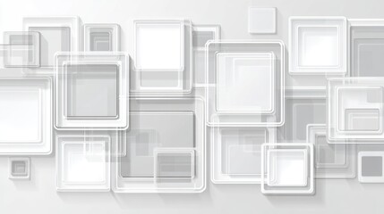 Abstract geometric squares