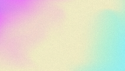 Noise Gradient Background. Abstract Grainy Bg In Pink, Purple And Blue Colors. Iridescent Hologram. Pearlescent Holographic Texture With Rainbow Foil. Aesthetic Paint Wave With Plastic Flow