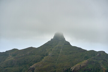 Landscape of Anaga with Roque de Taborno
