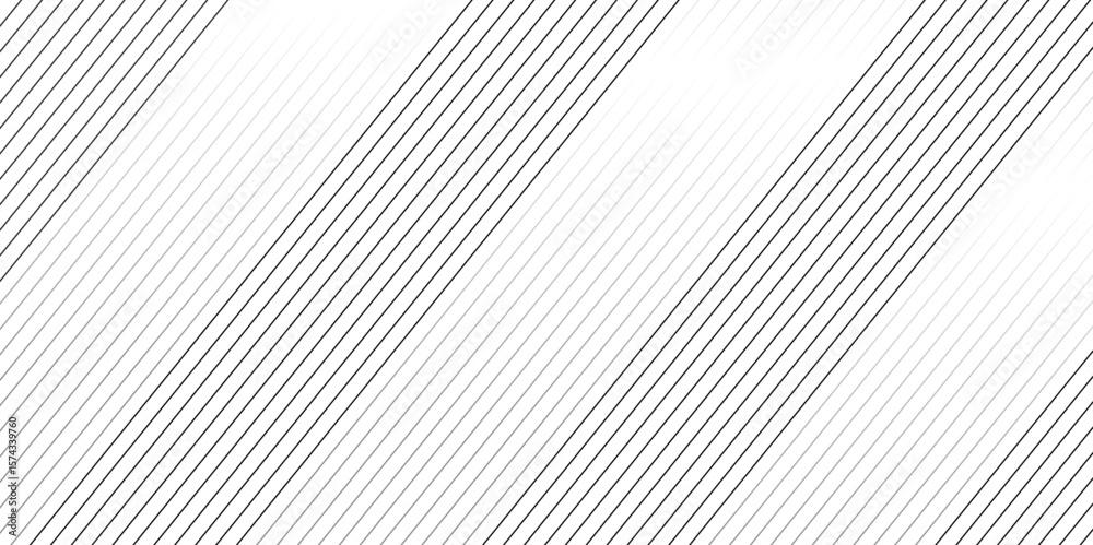 Fototapete Curve wave seamless pattern line texture. abstract white and gray vector wave elegant striped diagonal line technology concept web texture background. geometric modern or simple minimal line vector.