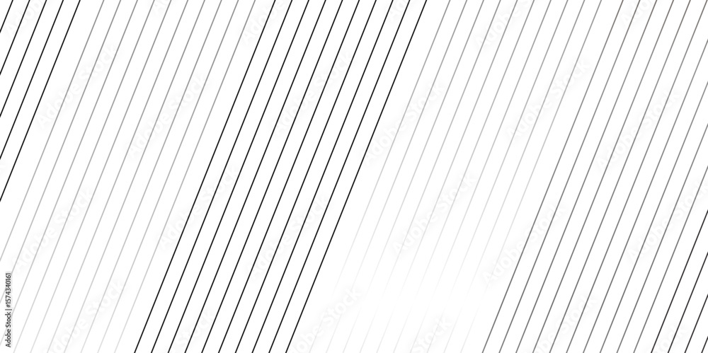 Poster curve wave seamless pattern line texture. abstract white and gray vector wave elegant striped diagon