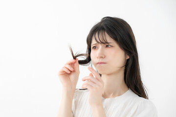 女性　ヘアケア