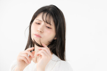 女性　ヘアケア