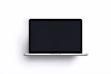 Laptop Computer Mockup with Blank Screen for Business and Design