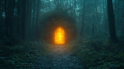 Obraz premium Blood moon appearing in supernatural moody night sky high resolution picture