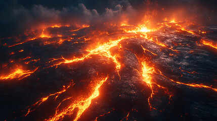 Cyber grid panel with futuristic glowing shapes and symbols high resolution picture