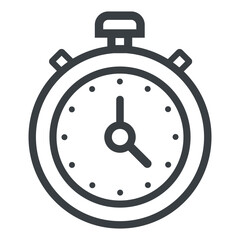 Stopwatch timer with hands measurement clock