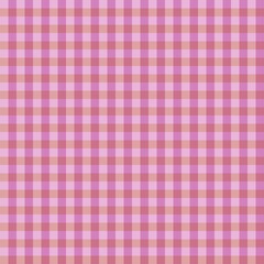 pink and white plaid