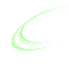 Obraz premium Glowing green swirling circle. shining spiral light effect, futuristic colorful pedestal, shiny vector png file, special glow effect for game ui, apps or web design
