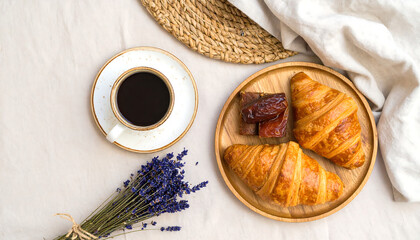 Artisan vegan pastries paired with freshly brewed specialty coffee on table