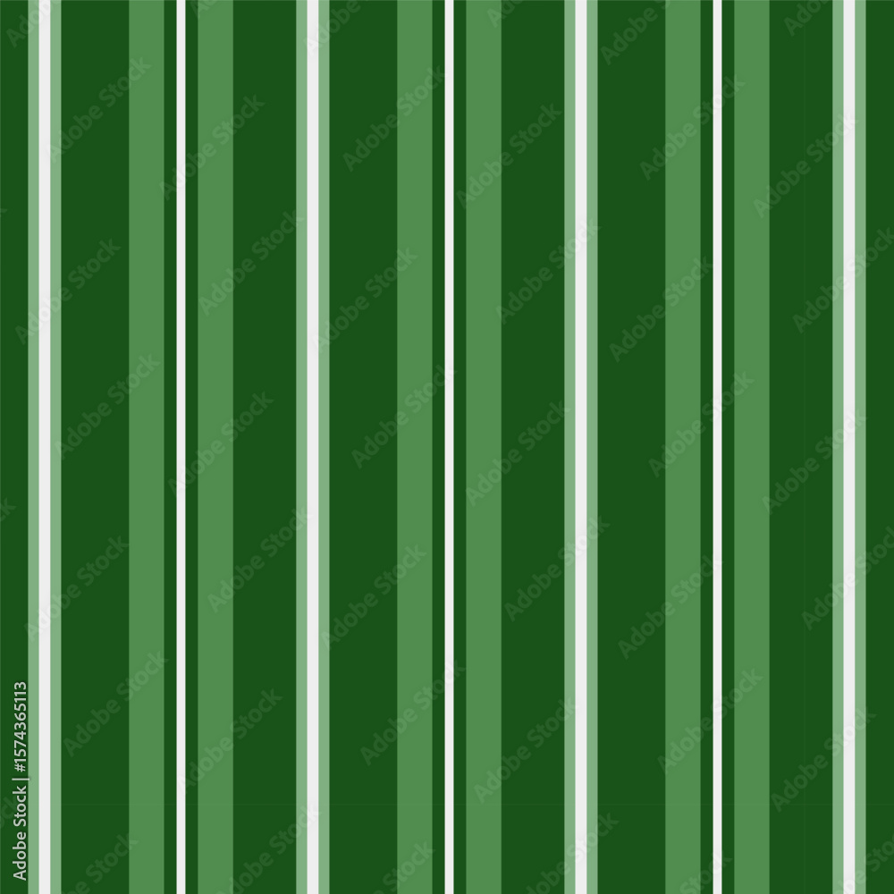 Wall mural seamless striped pattern in green.vertical stripes lines abstract repeat pattern vector illustration
