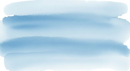 Soft, airy sky blue watercolor wash with subtle gradations and gentle textures on white paper.