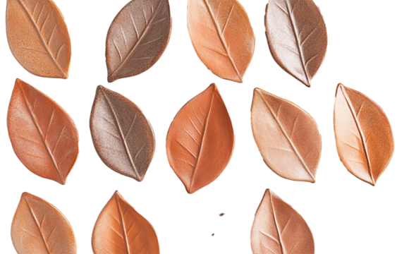 Seamless autumn leaves pattern with colorful foliage and branches background design