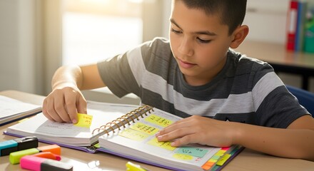 young man using a measuring tape