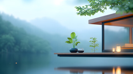 Metaverse home at day