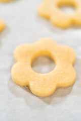 Close Shot of Textured Cookie Top