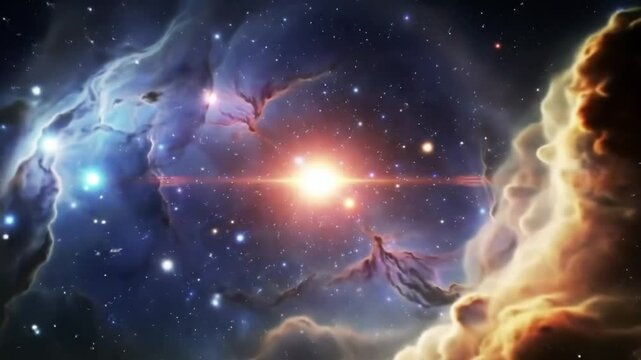 planet in space