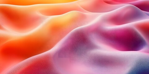 Obraz premium Grainy pastel tones, gentle wave effect.