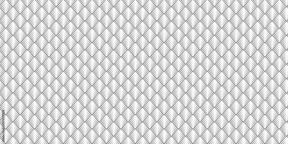Poster abstract overlapping vector black and gray gradient pattern grid metal lines fabric square backgroun