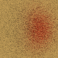 Speckled texture with red and black abstract background