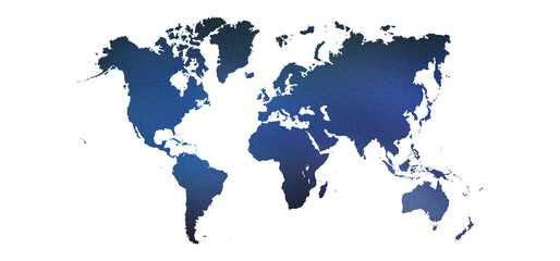 world map gradient transparent png or world map sticker, badge or world map background.