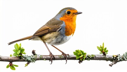 robin on a branch