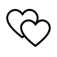 Double Heart Icon