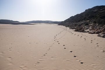 Desert Dunes in Carrapateira, Portugal