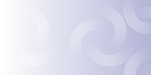 Elegant Pastel Purple Abstract Background with Round Loop Elements.