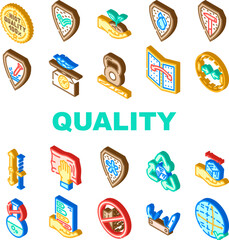 quality materials product icons set vector