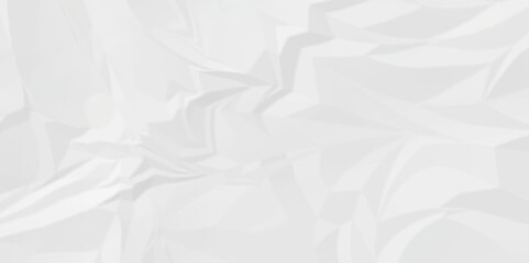 crumple white obsolete billboard rumple. wrinkle ripped creased white crumple aged closeup craft document grunge recycling paper background.	
